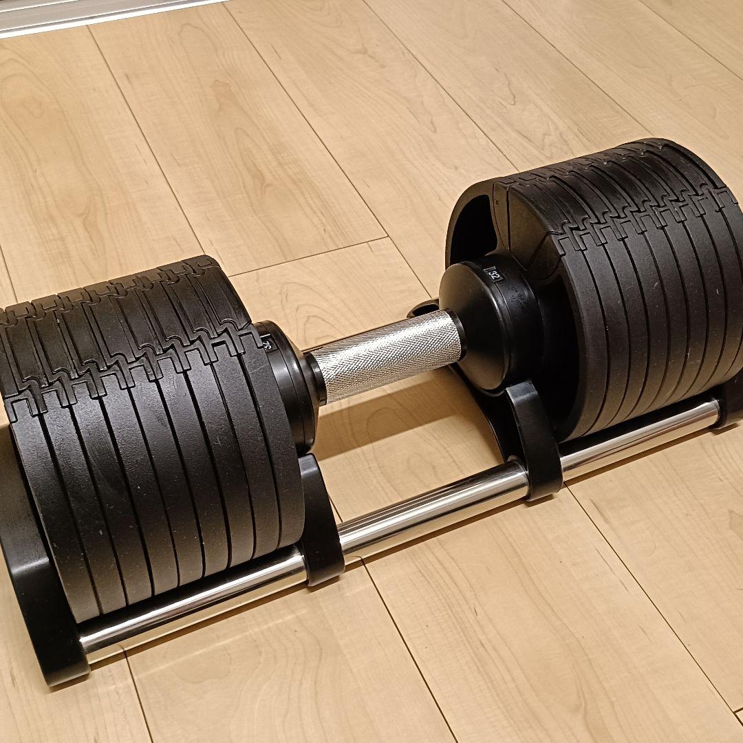 可変式ダンベル ブラック 32kg 1個
