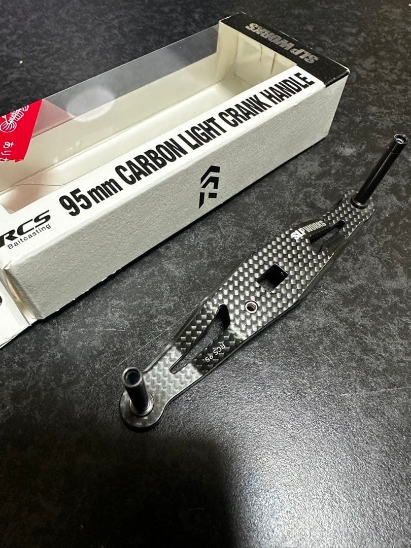 SLPワークス カーボンライトクランクハンドル95mm