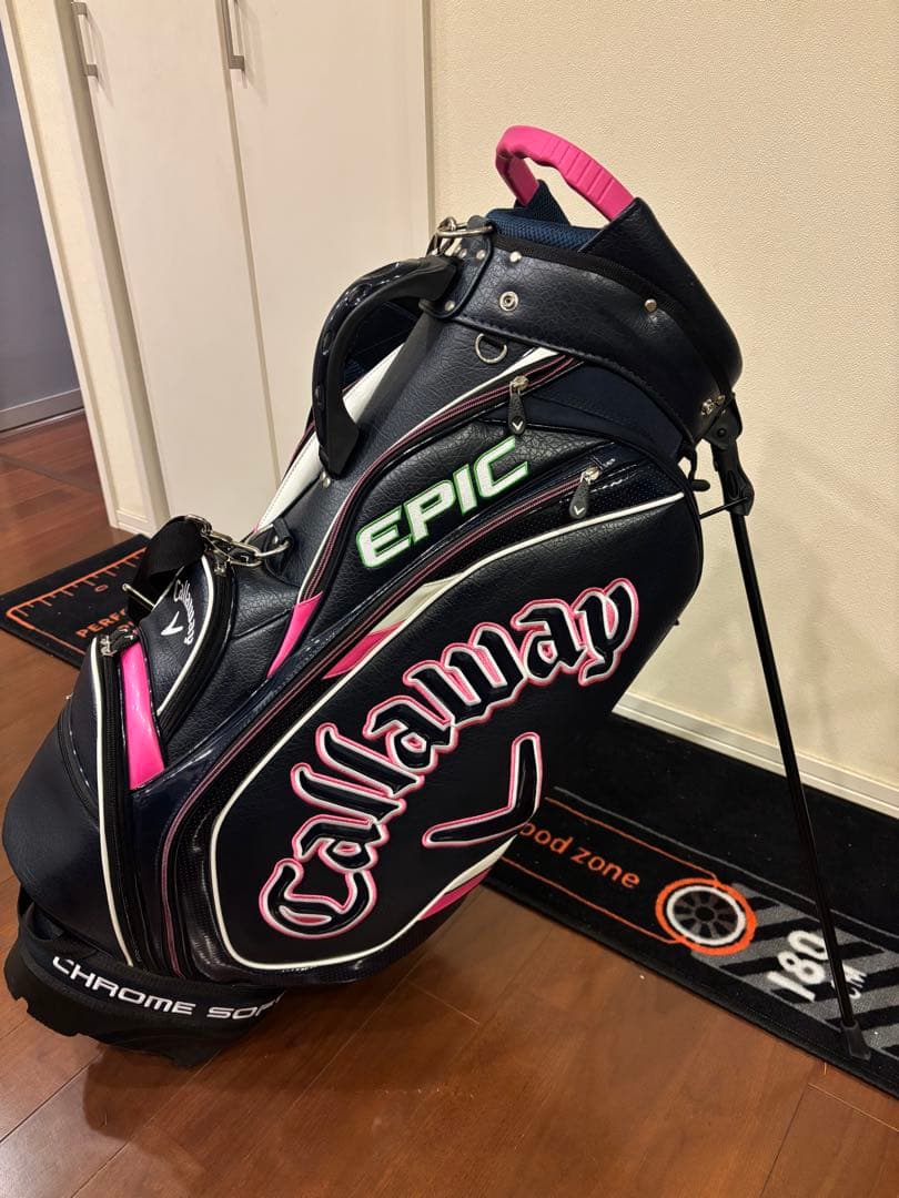 Callaway Epic キャディバッグ　ネイビー/ピンク