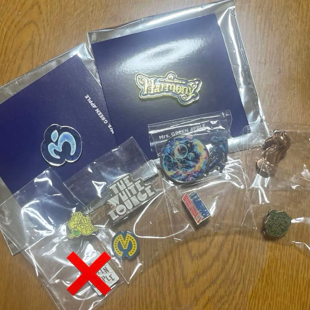 ミセス ピンバッジセット