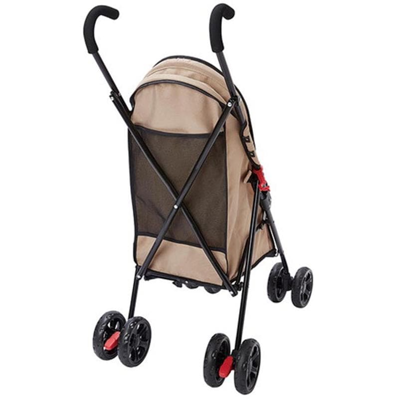 Porta ペット用軽量折りたたみお出かけカート ベージュ 犬 猫 キャリー