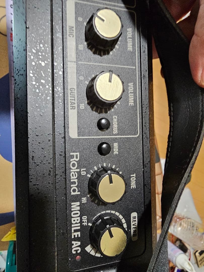 Roland☆モバイルアンプAC☆エレアコ・マイク☆中古