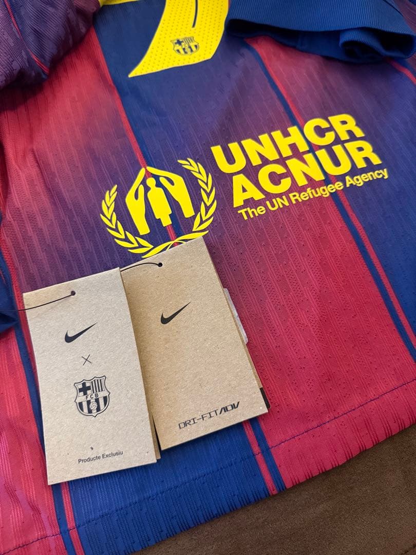 【新品未使用】FC Barcelona LEWANDOWSKI 9 ジャージ M