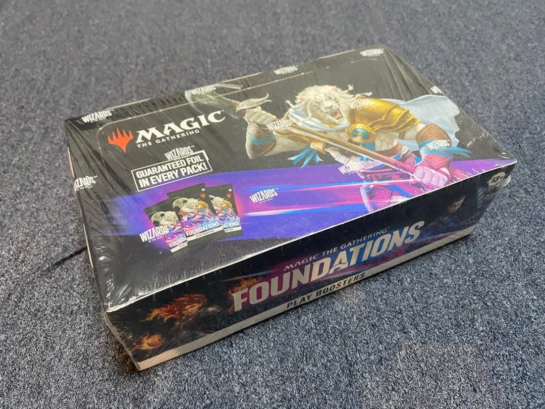 MTG ファウンデーションズ プレイブースター BOX 未開封　英語版