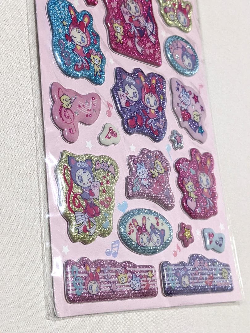 当時物●平成レトロ●メゾピアノ　グリッターシール　ベリエちゃん　平成女子