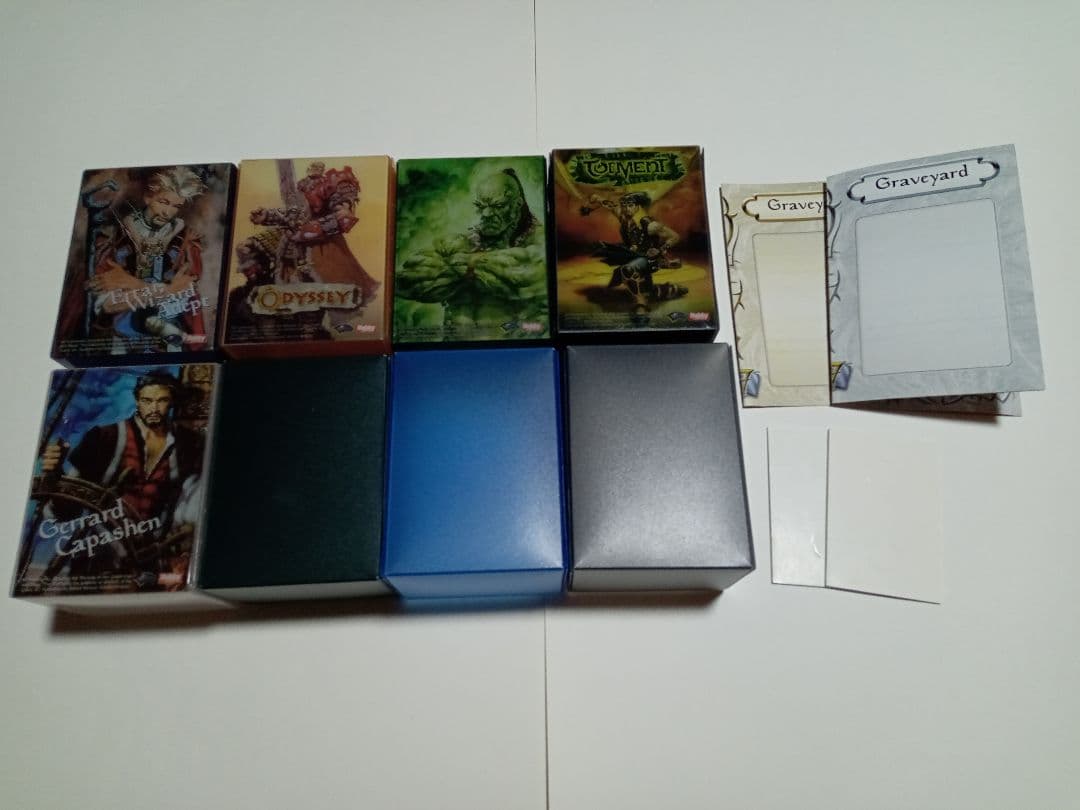 MTG ぎゃざ カードケース＆プレイシート まとめ売り レア・超希少・廃番
