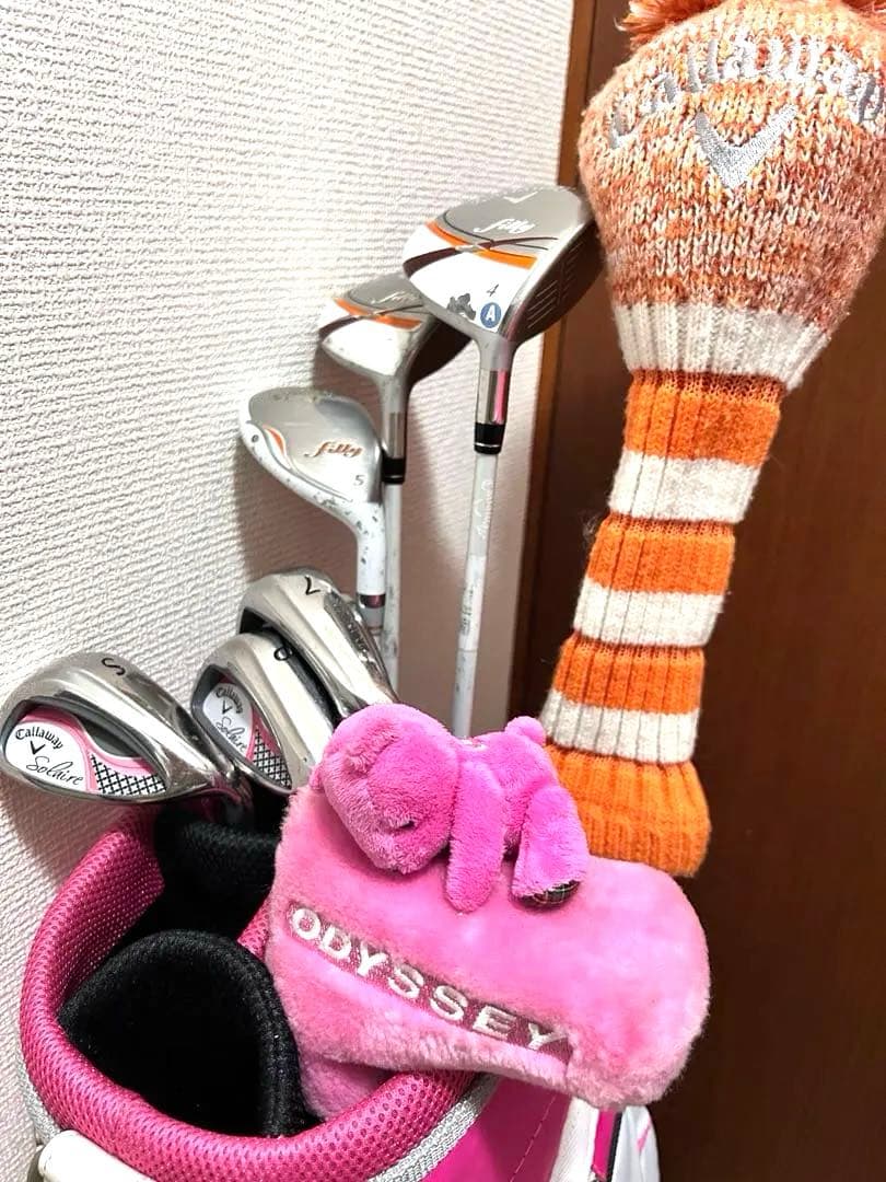 ■Callaway フィリーとソレイル　レディースクラブセット　キャディバッグ