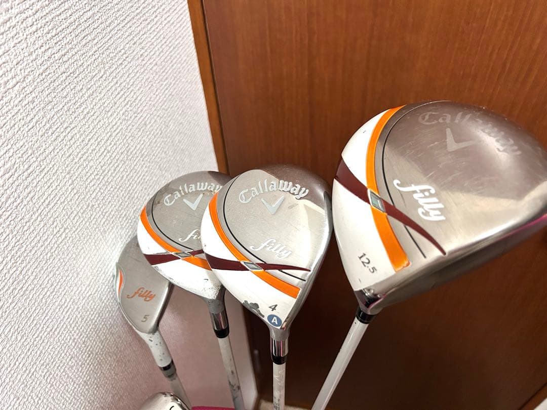 ■Callaway フィリーとソレイル　レディースクラブセット　キャディバッグ