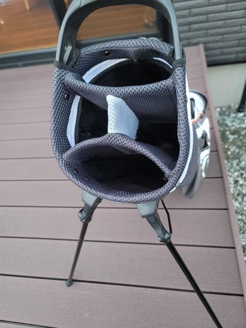 Callaway スタンドバッグ ホワイト/グレー/オレンジ