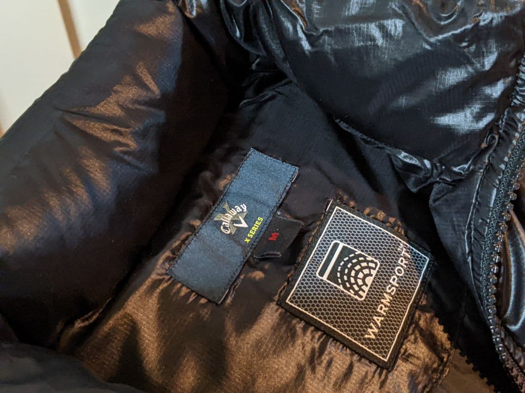 キャロウェイ　2way ダウンジャケット　ダウンベスト　ゴルフ　ウェア　アウター