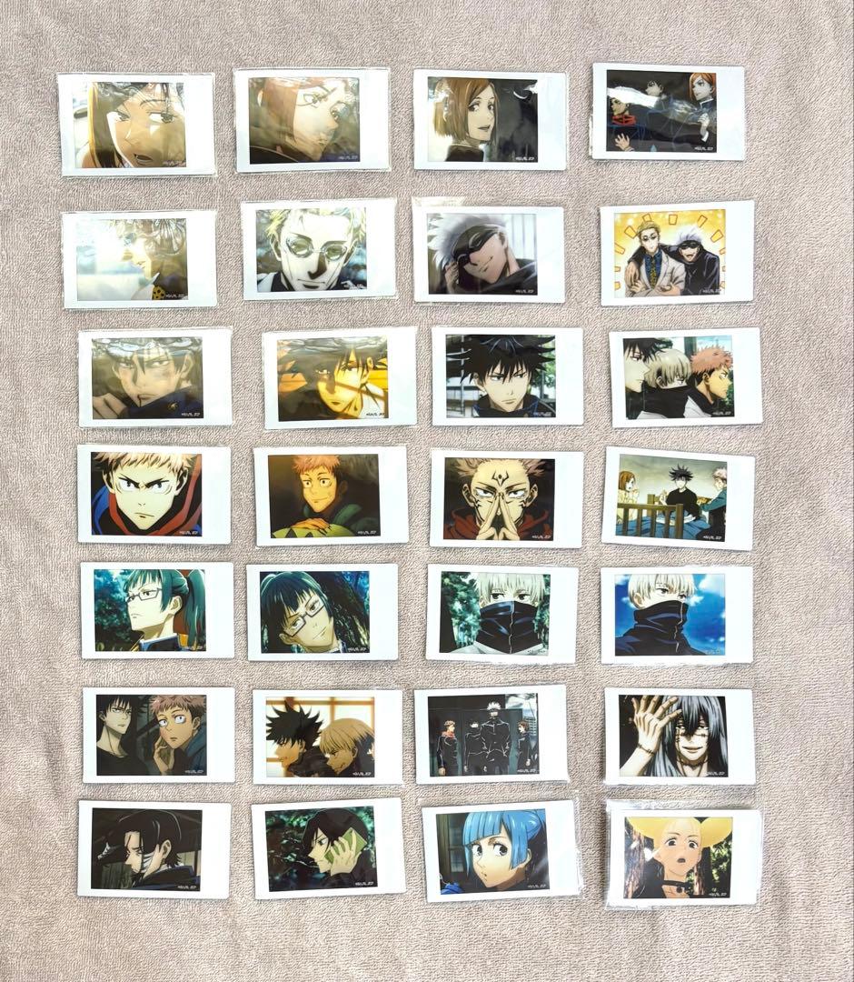 呪術廻戦　トレーディングチェキ　28点
