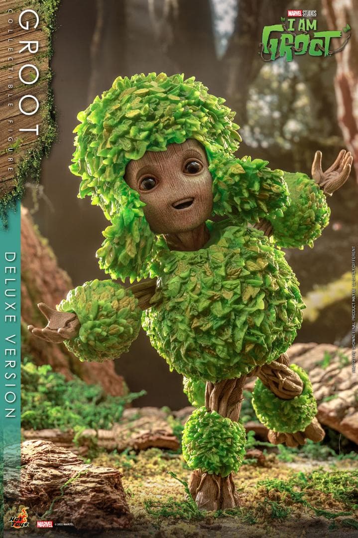 ホットトイズ アイ・アム・グルート フィギュア グルート【デラックス版・新品】