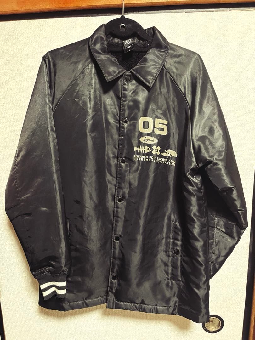 issei ウェア コーチジャケット ブラック Lサイズ