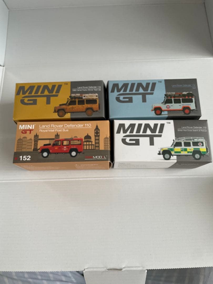 MINI GT ランドローバーディフェンダー110 4台セット
