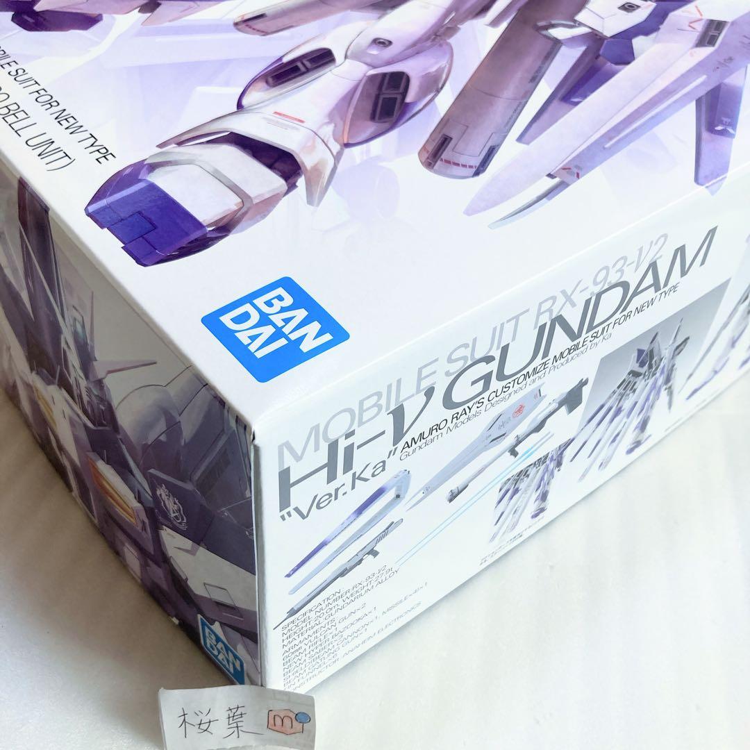 ガンダム逆襲のシャア ガンプラ mg Hi νガンダム Ver Ka. 未組立