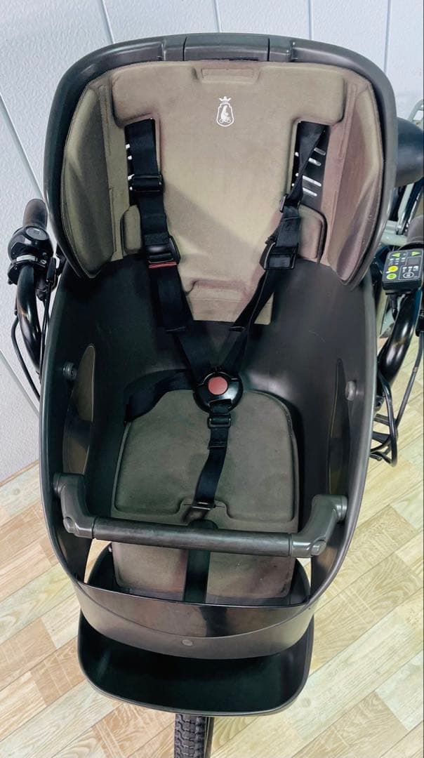 3015ブリヂストン12.8アンペア3人乗り対応子供乗せ　電動アシスト自転車