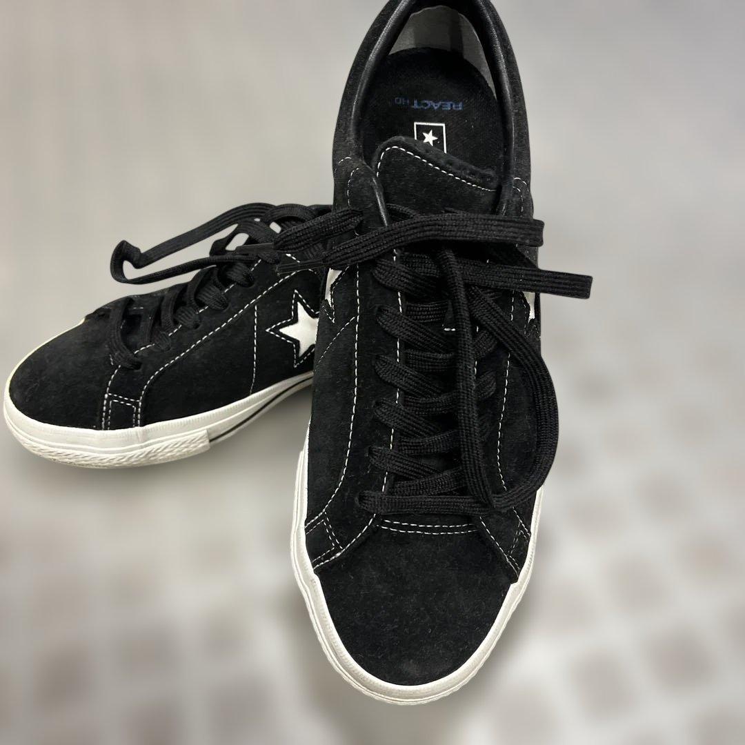 美品★26.5cm ONE STAR GF SUEDE コンバース