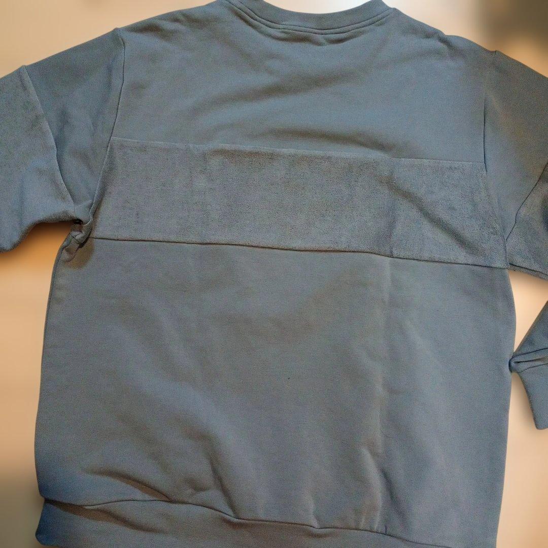 v12ゴルフV TWELVE B SIDE CREW Lサイズ ブルー