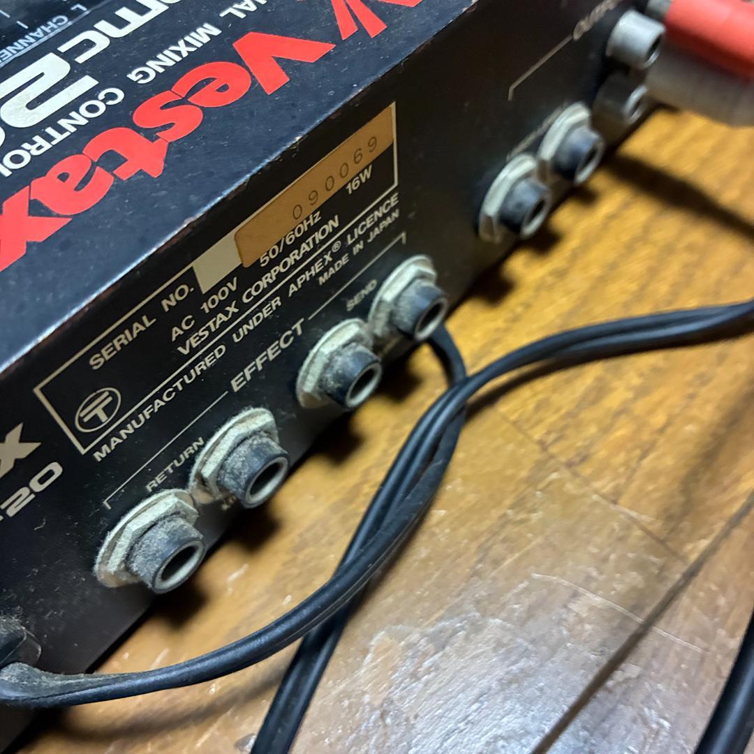 【DJミキサー】Vestax ベスタクス PMC20 PMC-20 PMC 20