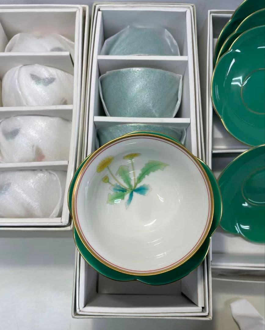 香蘭社 未使用保管品茶器セット3箱