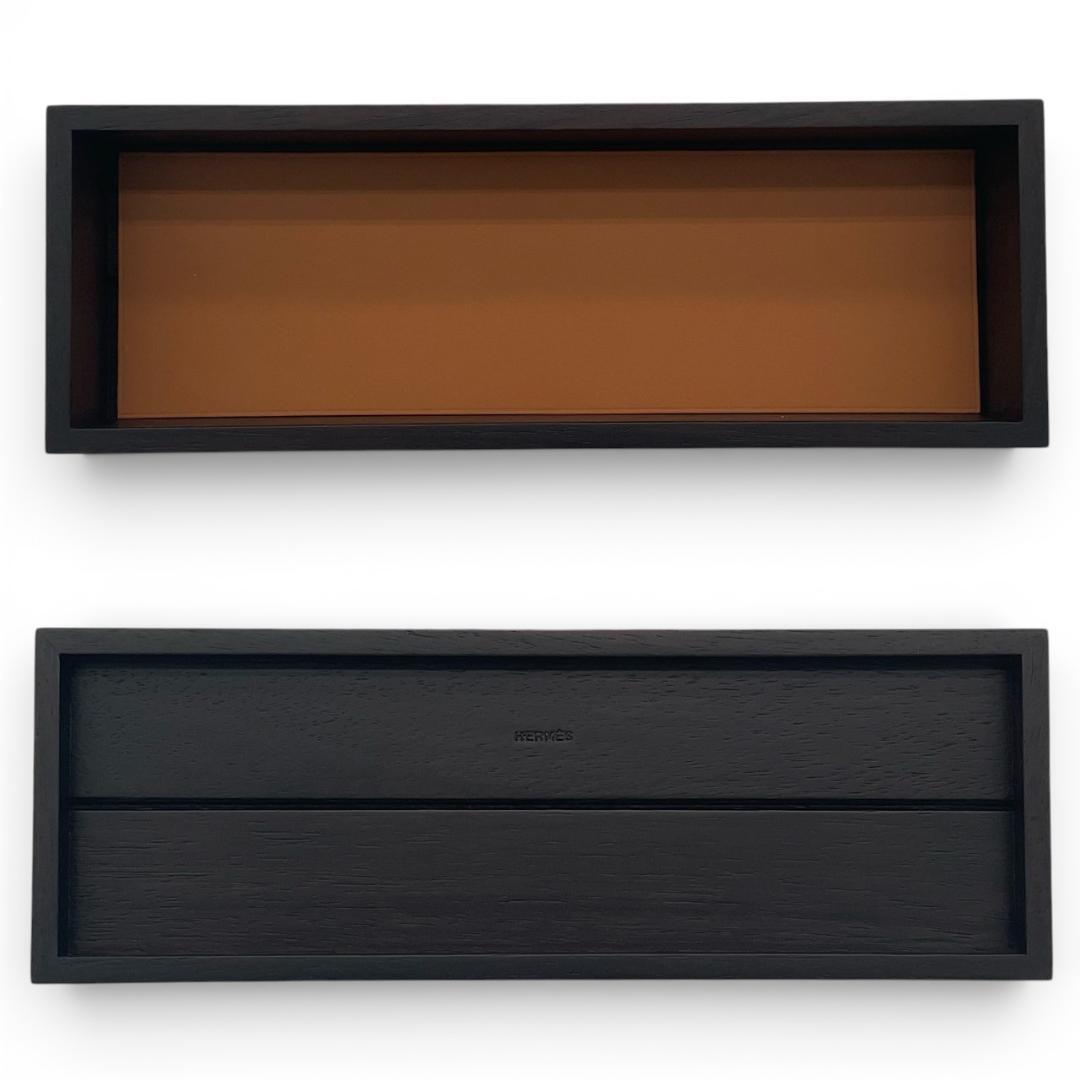 Y【新品未使用】エルメス Hermes ペンケース ウッド