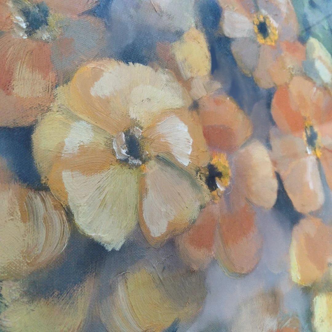 東郷たまみ（と思われます）　絵画「篝」（かがり）