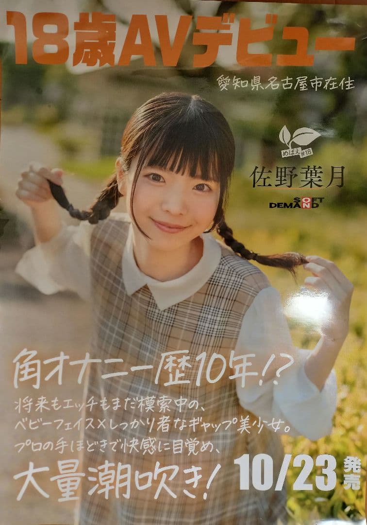 佐野葉月ポスター