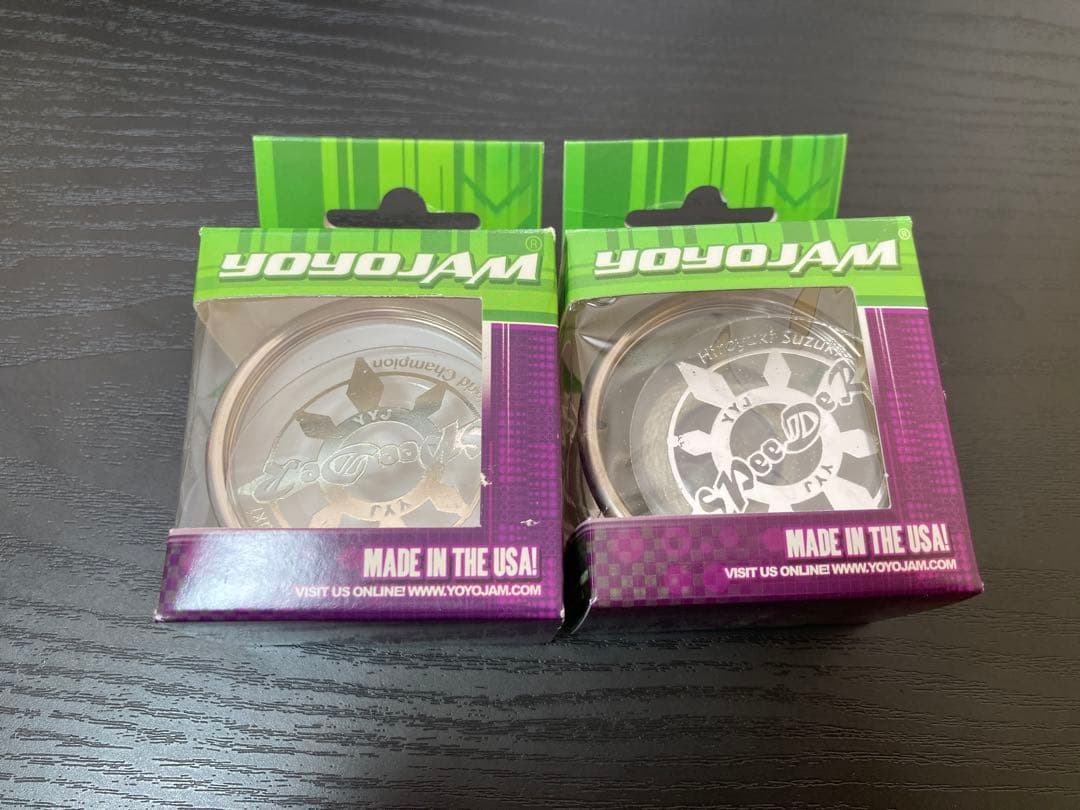 【専用出品】ヨーヨージャム　スピーダー白・シルバーグリッター 2個セット
