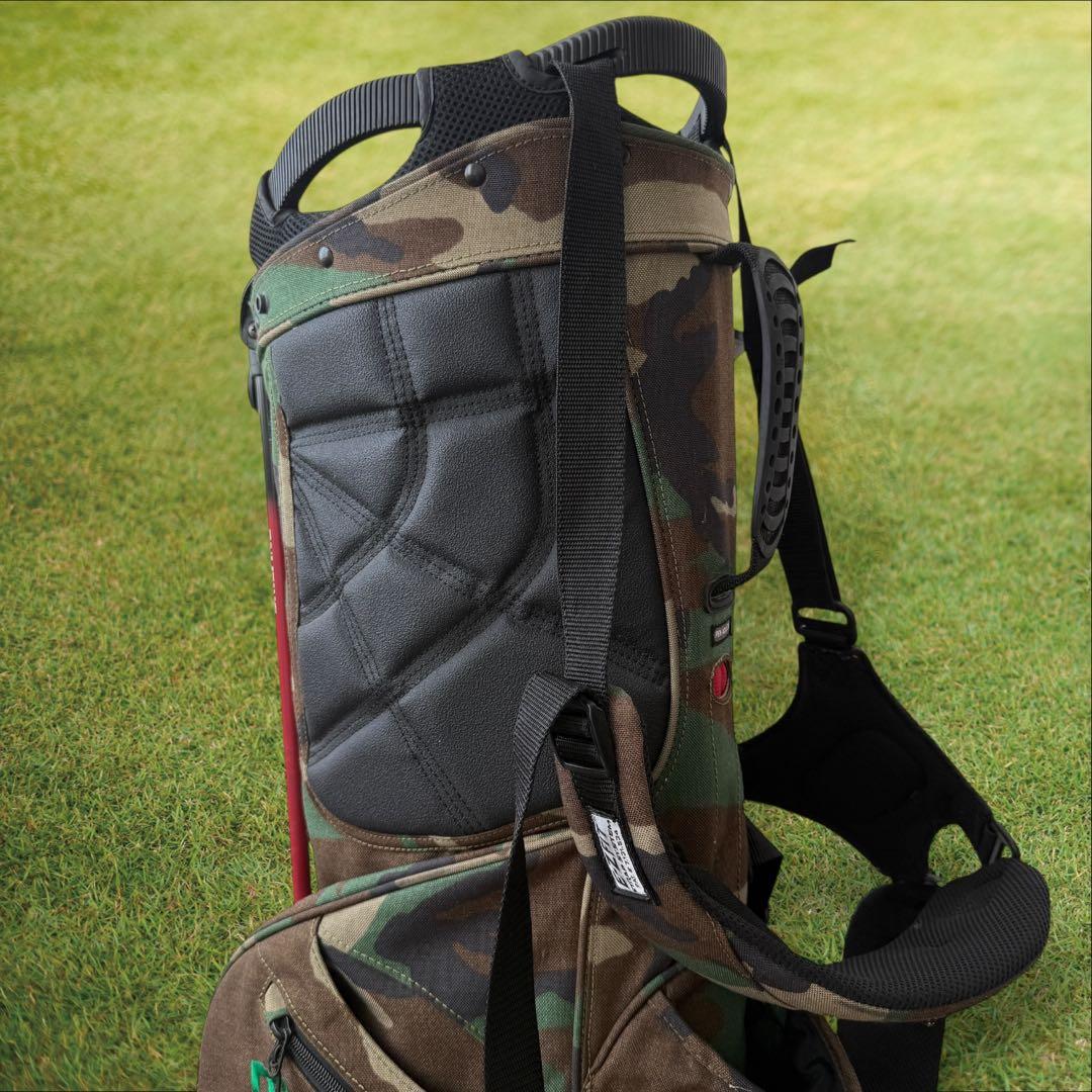 ブリーフィングゴルフ　ビームス　サンマウンテン　キャディバッグ　迷彩　カモフラ