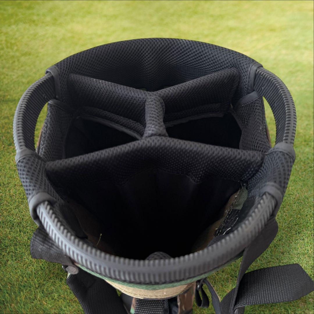 ブリーフィングゴルフ　ビームス　サンマウンテン　キャディバッグ　迷彩　カモフラ