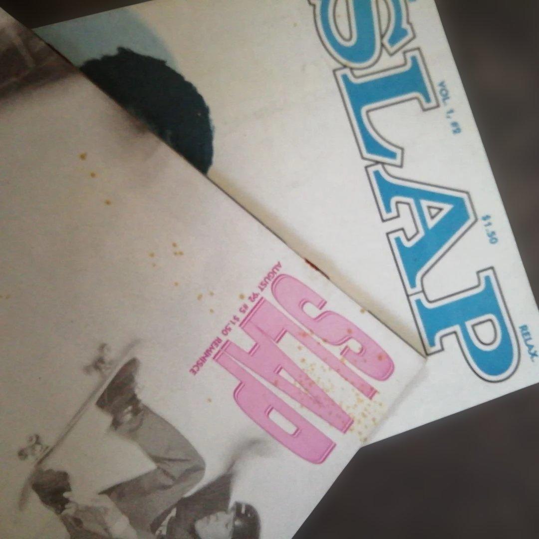 SLAP skateboard magazine THRASHER　Ollie