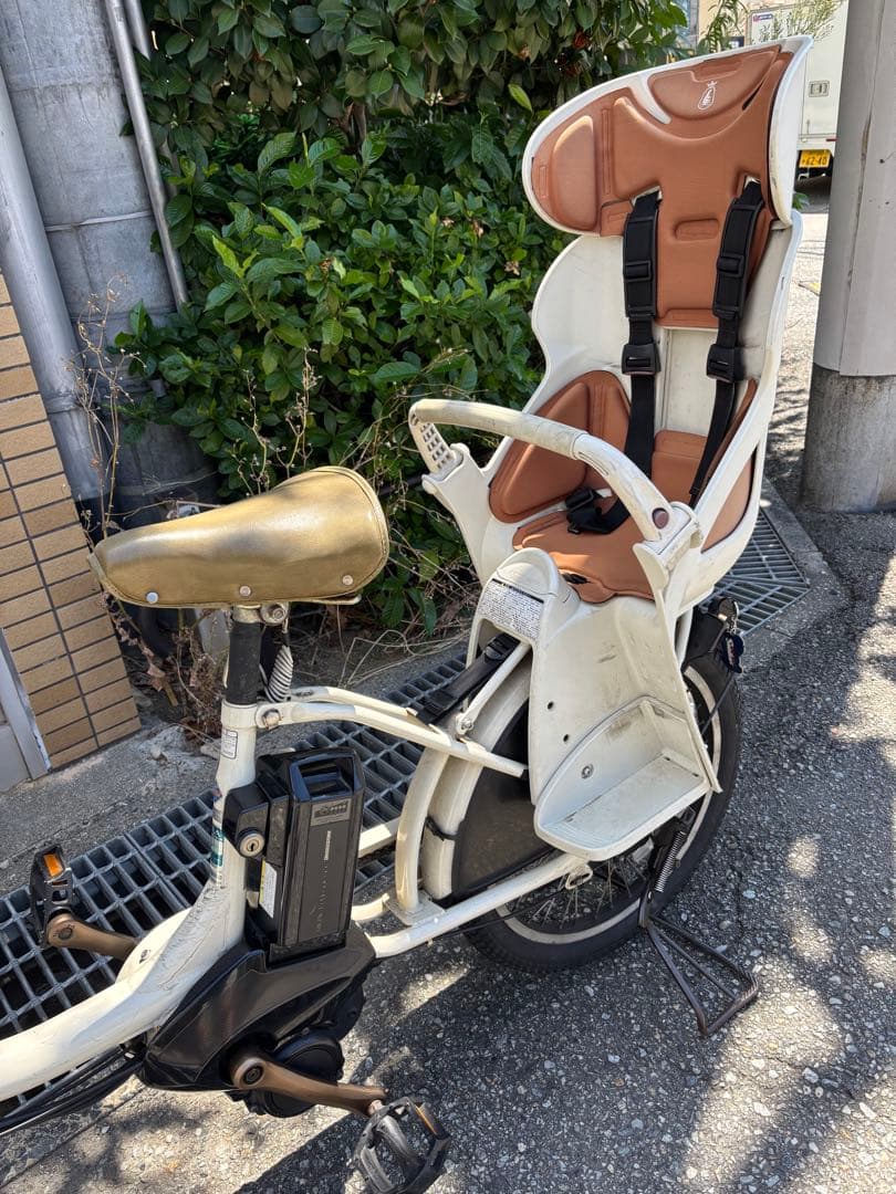 bikke2 電動アシスト 自転車 3人乗り 前後チャイルドシート　ブリヂストン