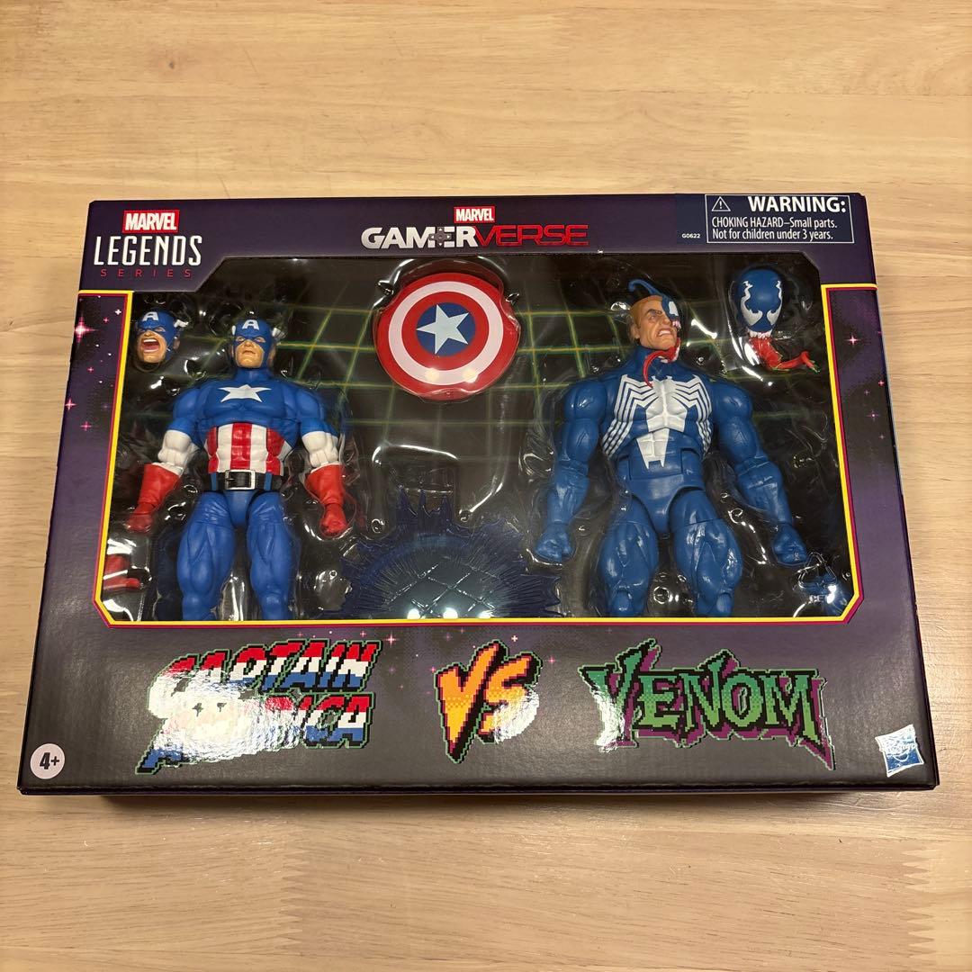 マーベルレジェンド キャプテンアメリカ vs ヴェノム ゲーマーバース 未開封