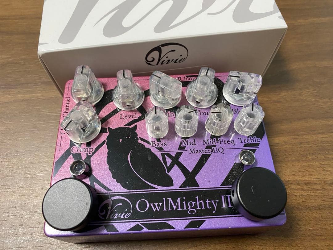 【廃盤】 Vivie OwlMighty II ベース用プリアンプ