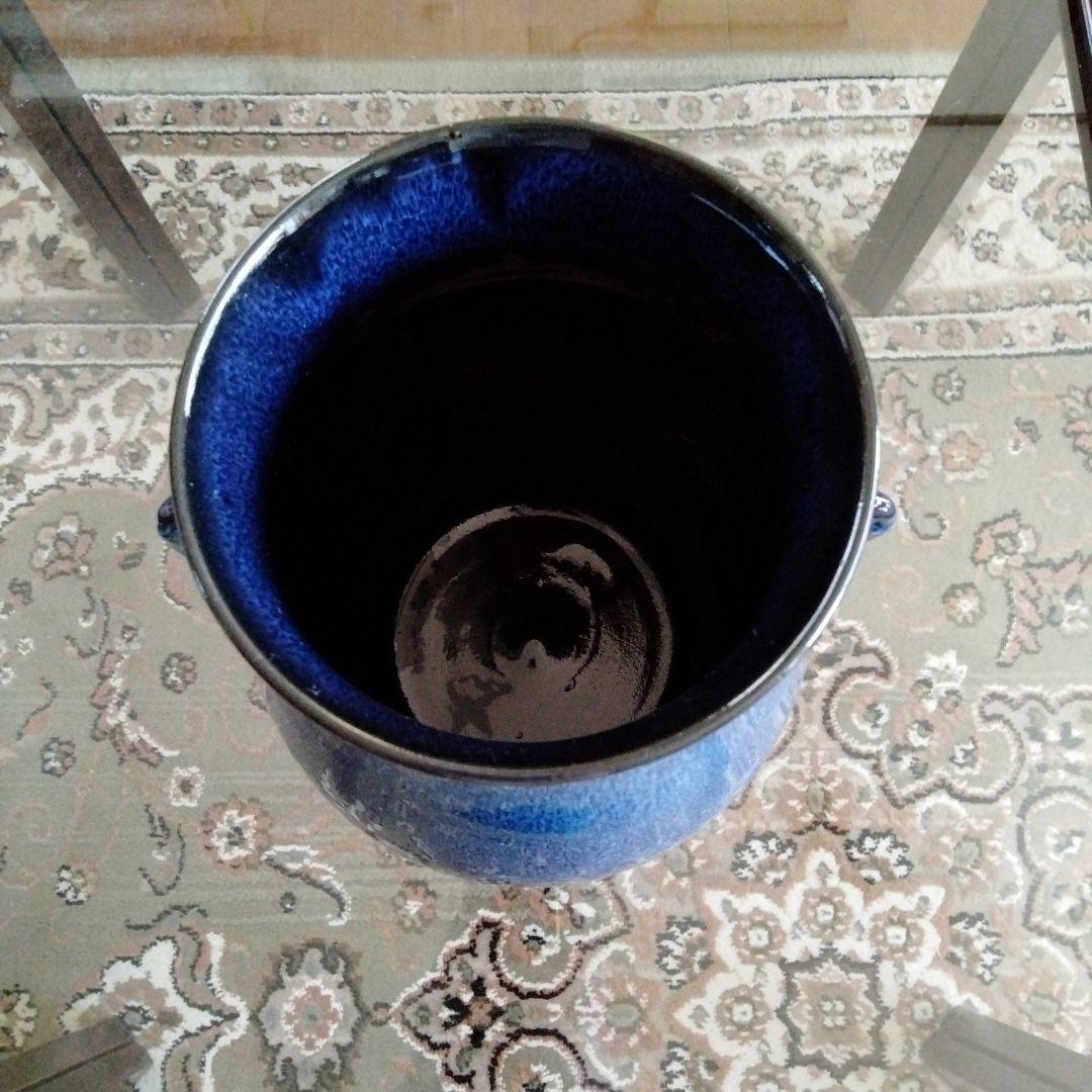 中国骨董【 鈞磁窯変象耳尊、礼器花瓶】陶磁器名品貴重希少在銘あり大変縁起の良い物