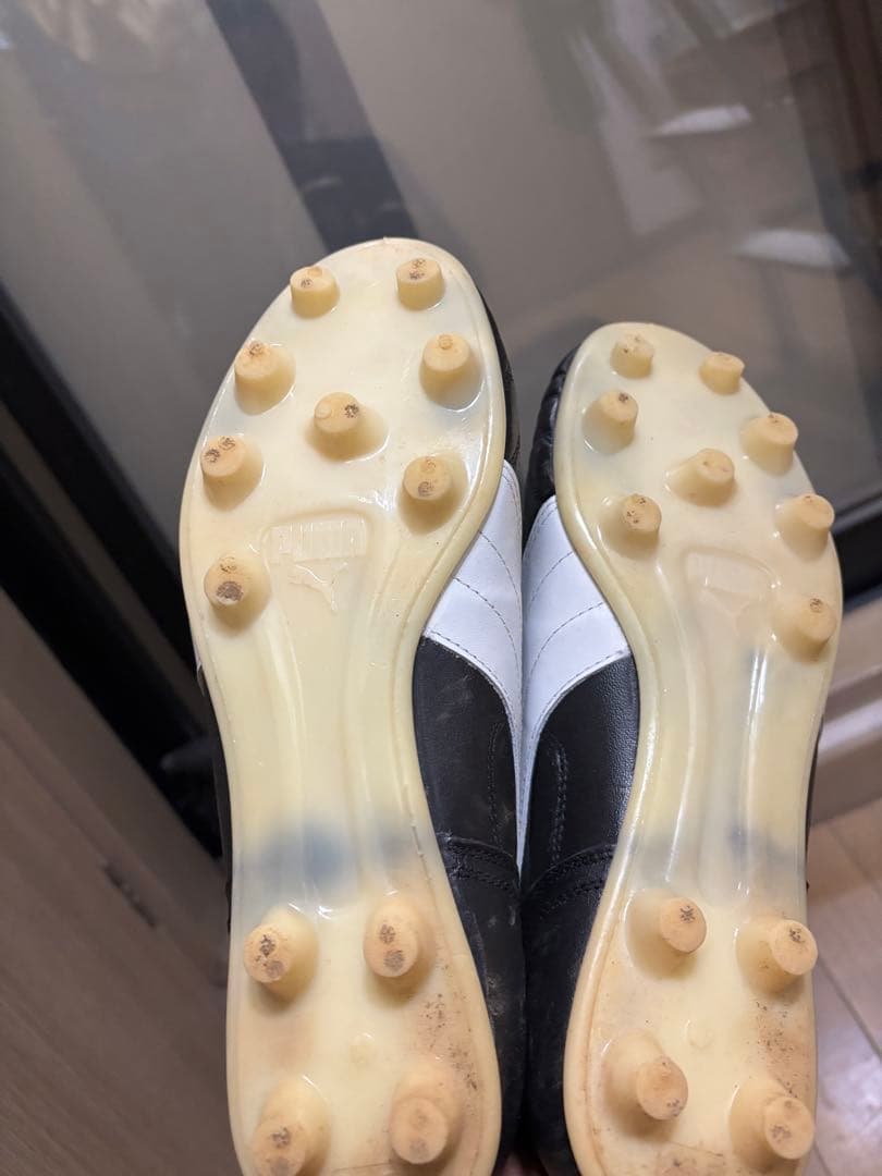 PUMA スパイクシューズ 25.5cm 黒　スフィーダ　カズ　三浦知良