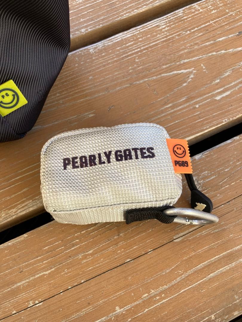 PEARLY GATES ベルト、ラウンドバック、ボールポーチセット