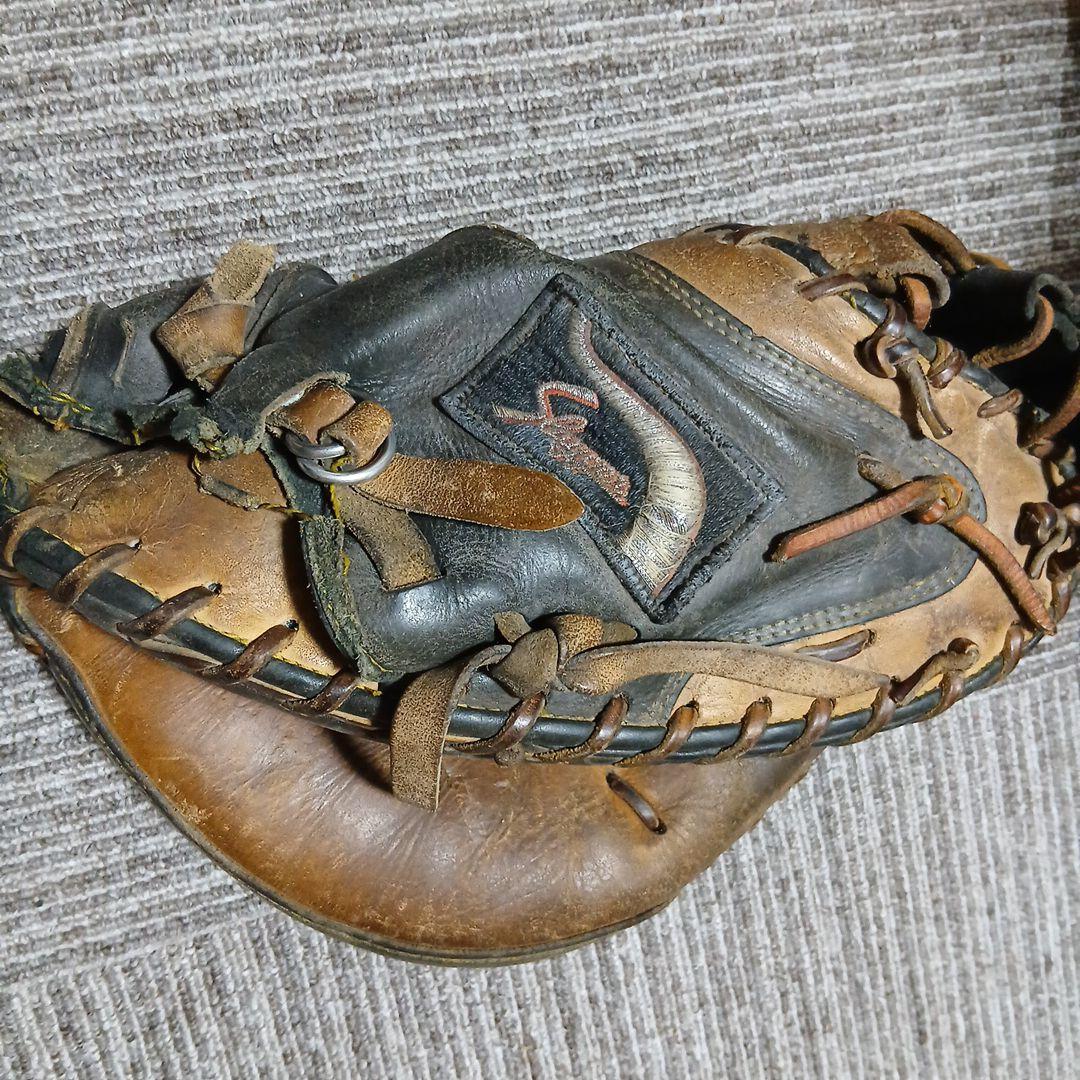 レザー製 野球グローブ キャッチャーミット