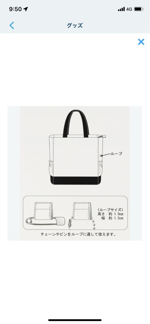 ディズニーシー　20周年ダッフィー　トートバッグ