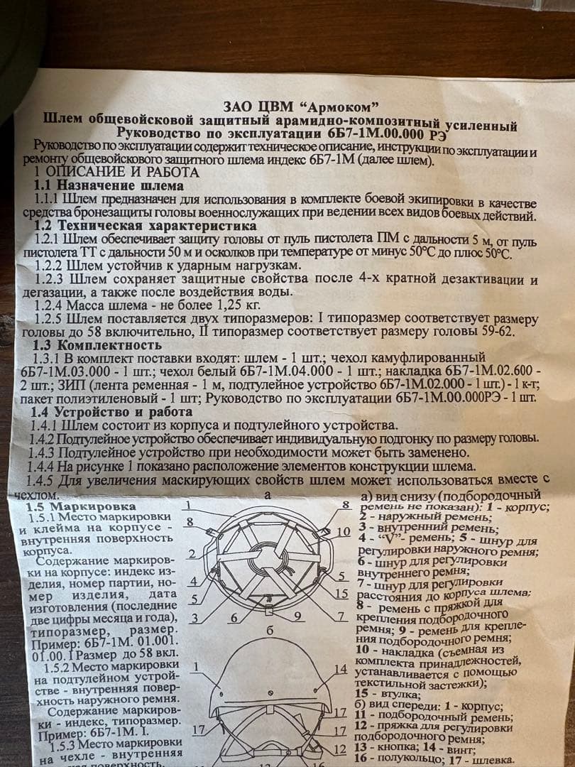 ロシア軍 実物 6b7-1m
