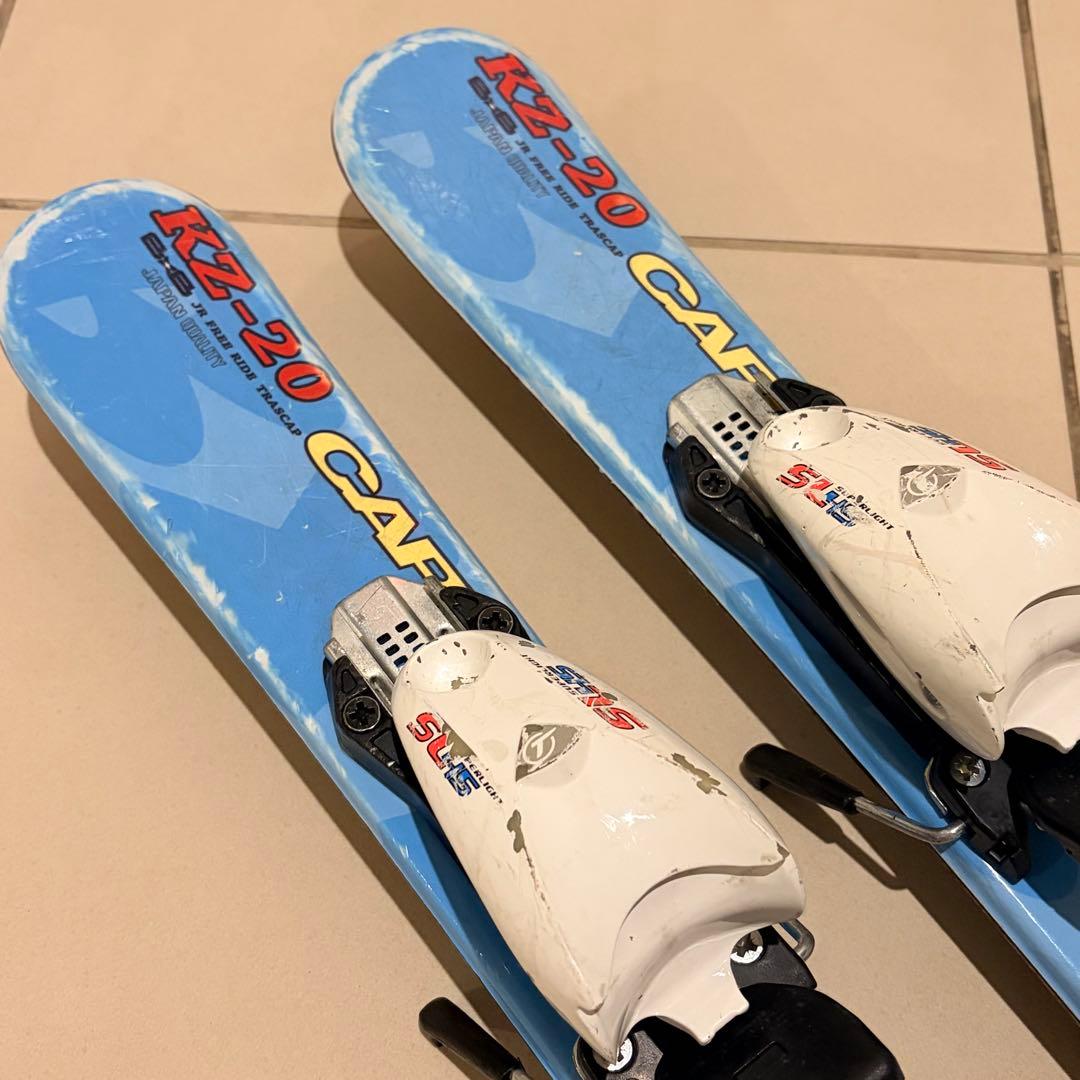 【ジュニアスキー3点セット】スキー板88cm ポール スキーブーツ 19cm