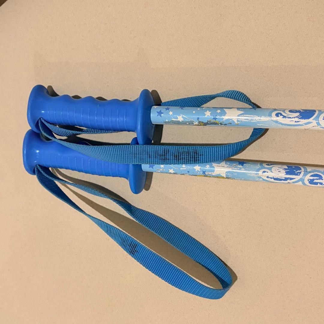 【ジュニアスキー3点セット】スキー板88cm ポール スキーブーツ 19cm