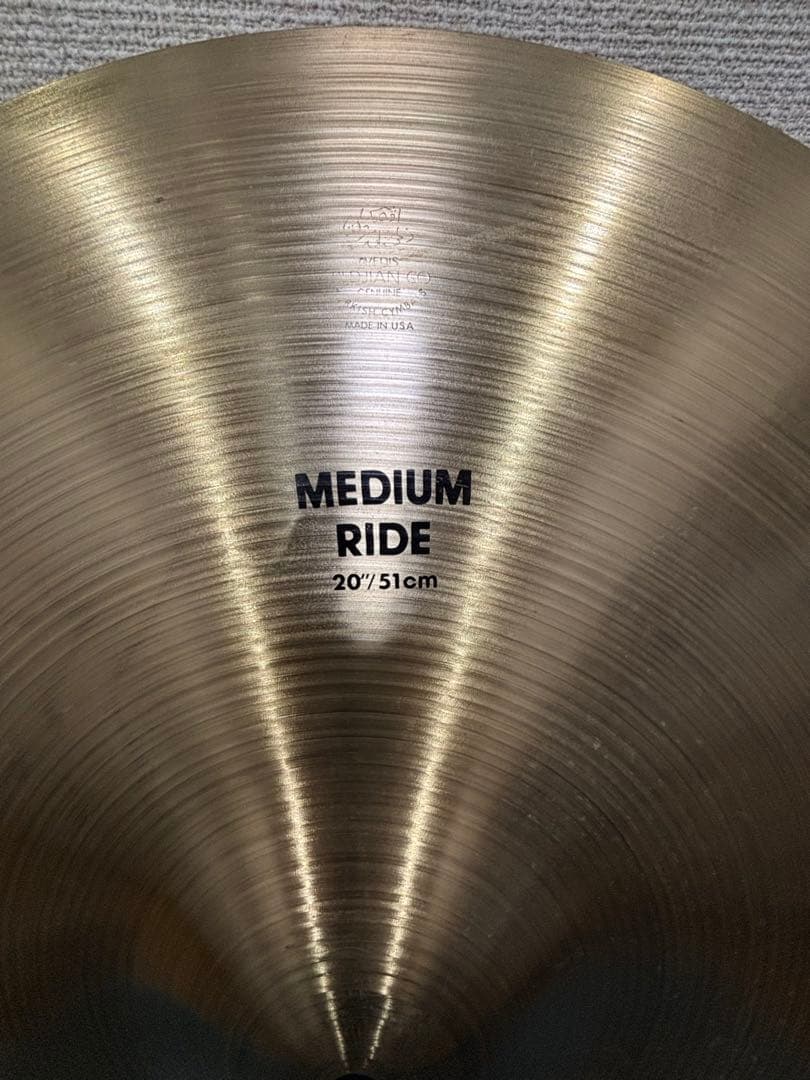 Zildjian Medium Ride 20インチシンバル