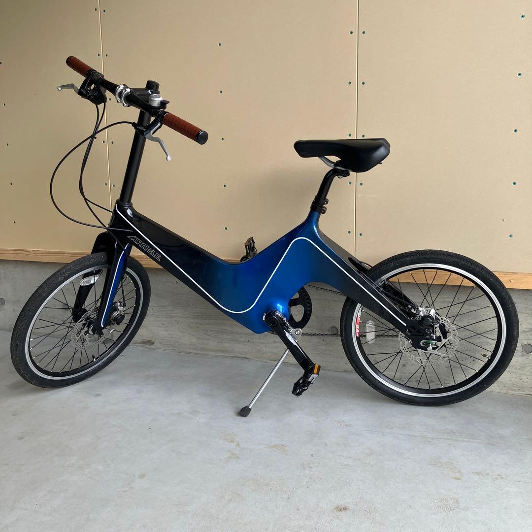 カーボンフレーム ミニベロ ミライクル 自転車