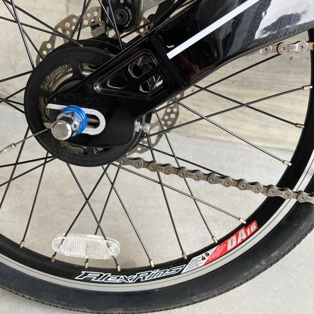 カーボンフレーム ミニベロ ミライクル 自転車