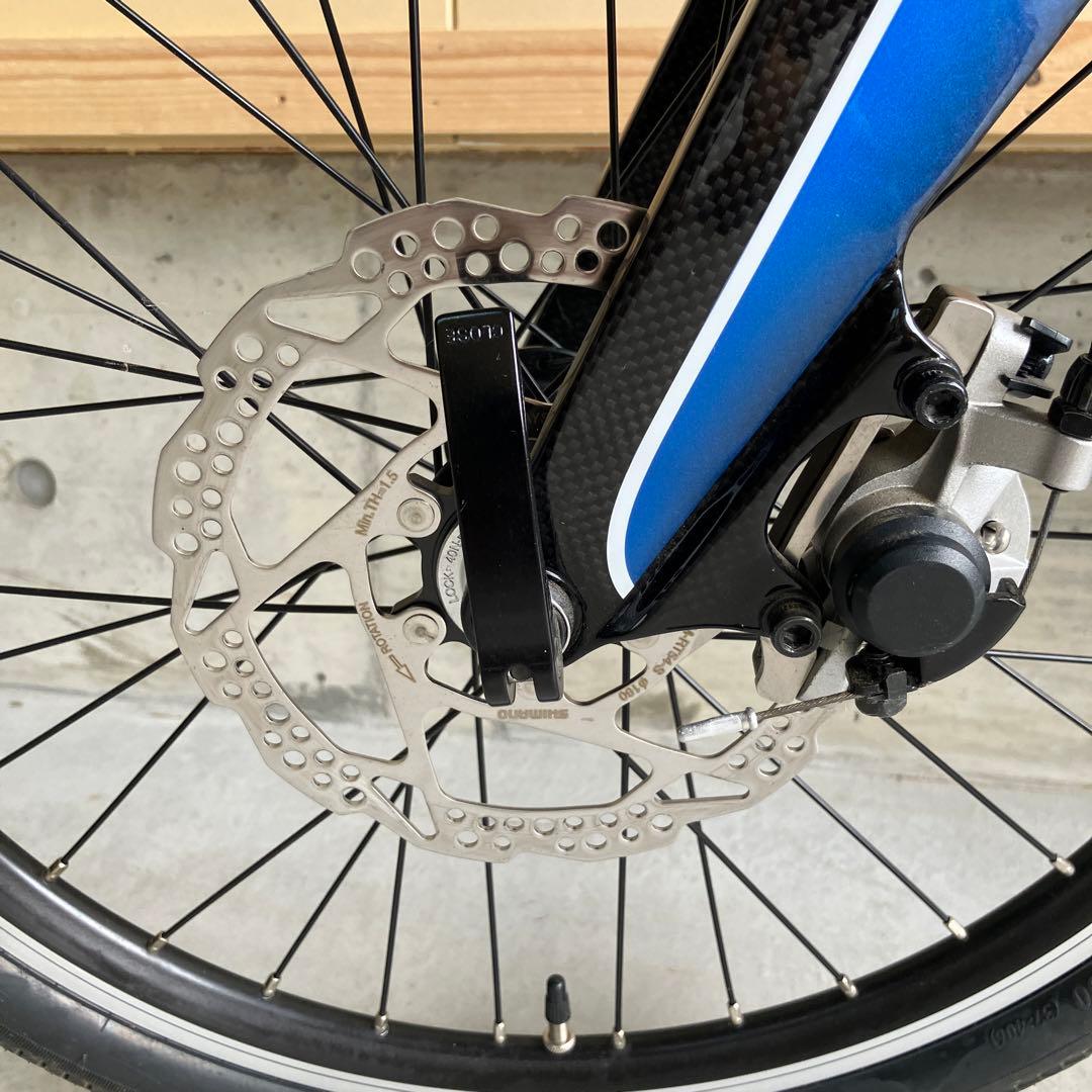 カーボンフレーム ミニベロ ミライクル 自転車