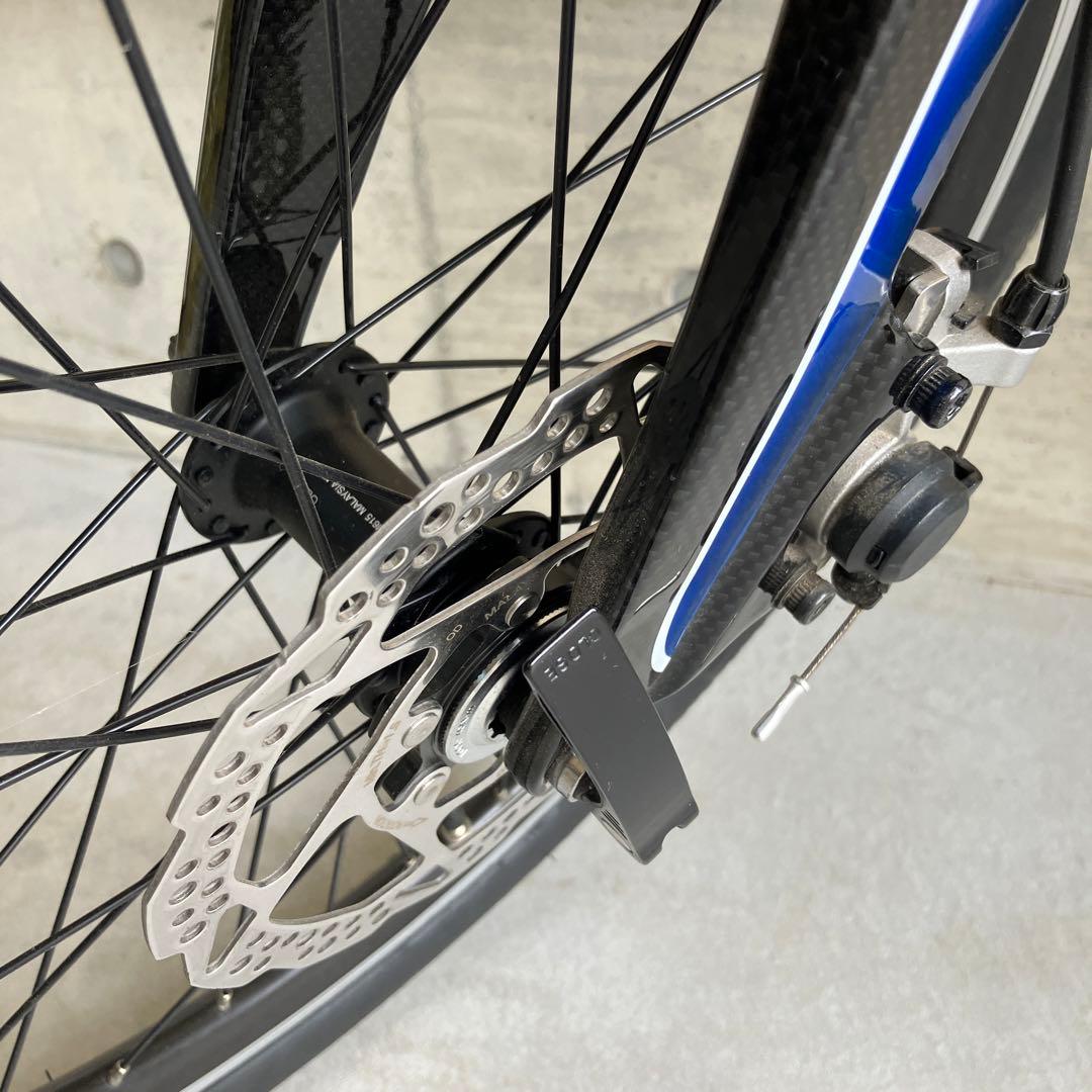 カーボンフレーム ミニベロ ミライクル 自転車