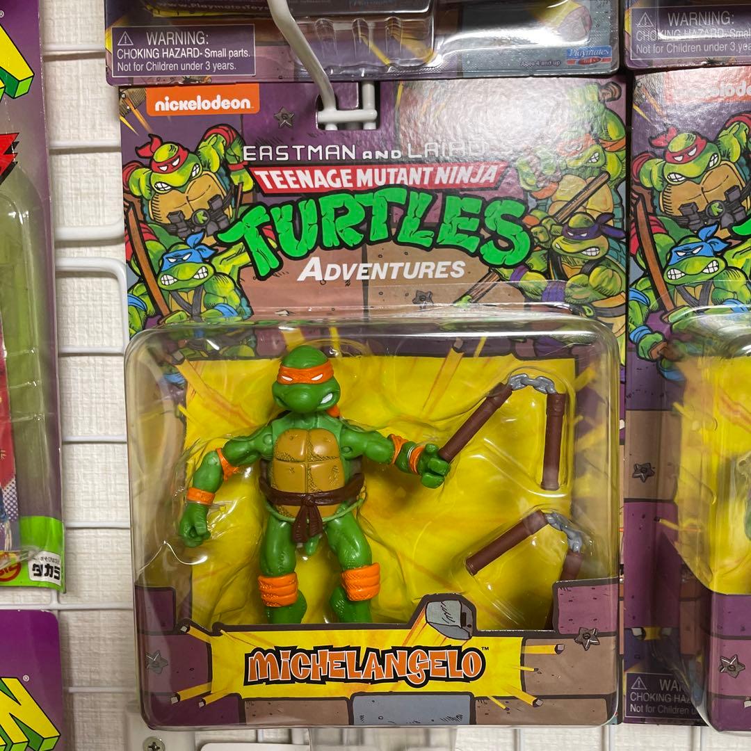 タートルズ　4体セット　クラシックフィギュア　プレイメイツ