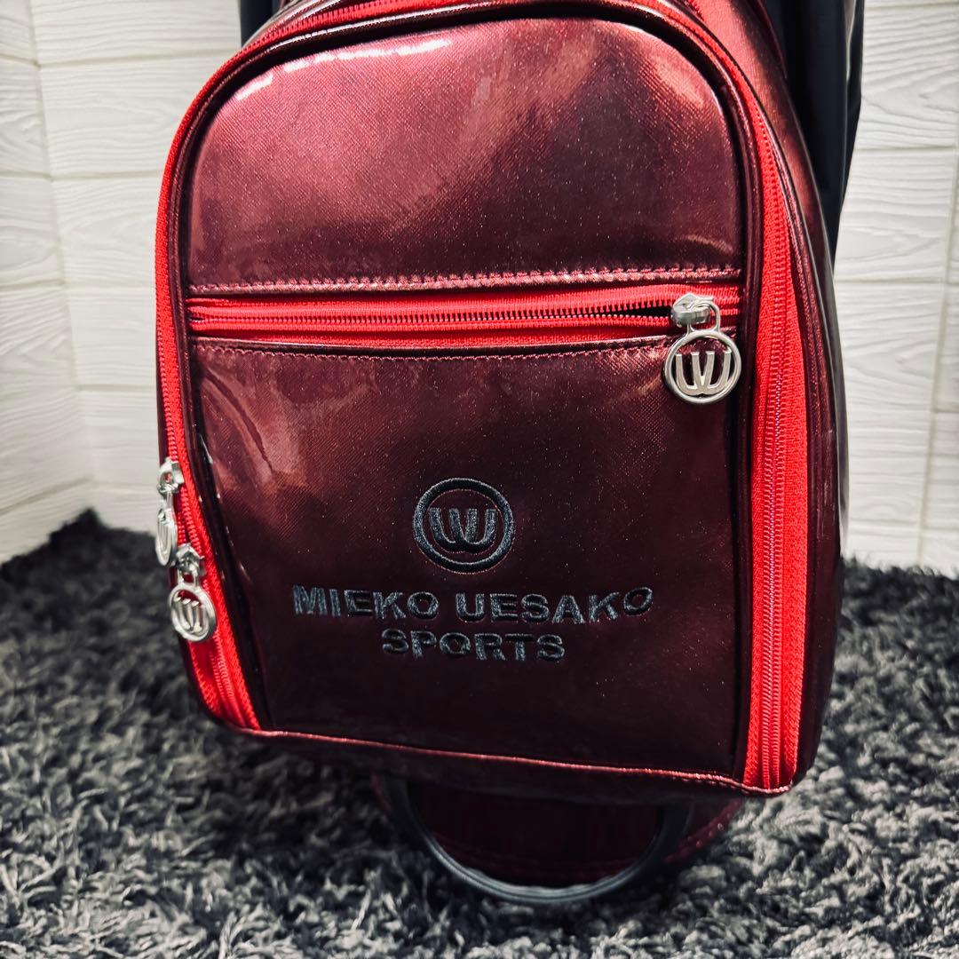 MIEKO UESAKO SPORTS キャディバッグ ファイヤー 炎