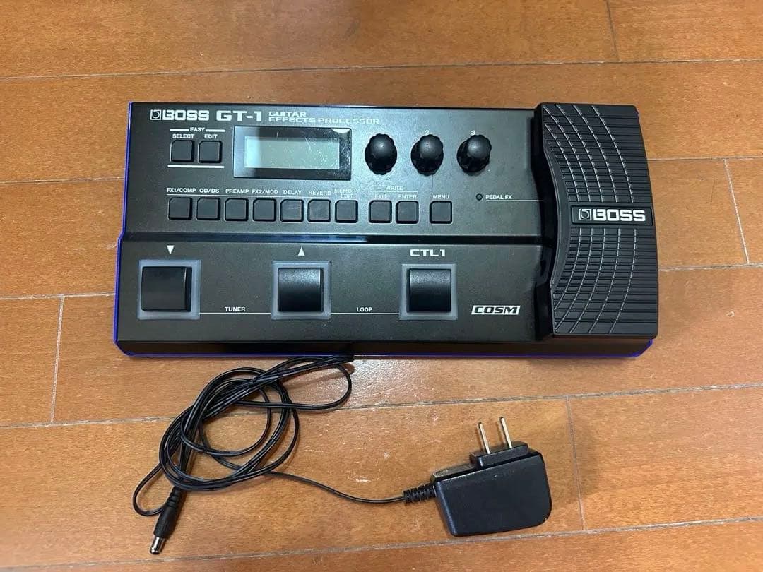 BOSS GT-1 ギター マルチエフェクター ACアダプター付き